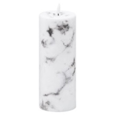 LED Marble Candle 3.5x9