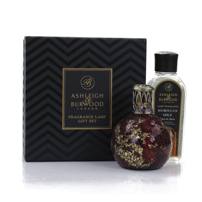 Ashleigh & Burwood Small Dragon's Eye and Moroccan Spice Lamp Gift Set