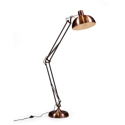 Vintage Copper Extra Large Floor Lamp