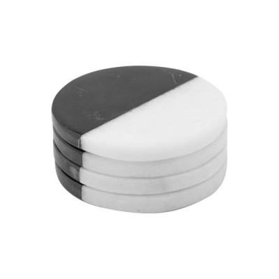  Set of Four Marble Coasters