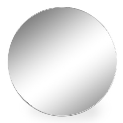 Large Silver Arden Wall Mirror