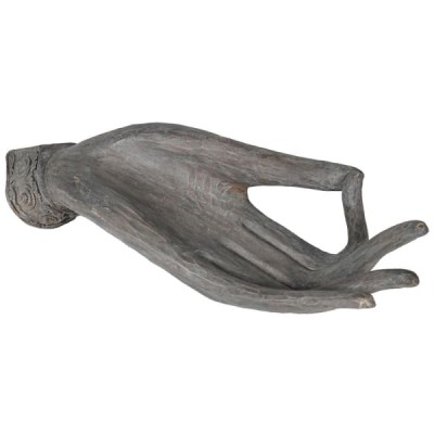 Grey Yoga Mundra Hand Ornament