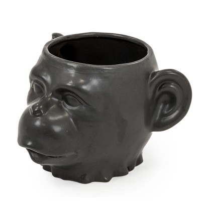George The Monkey Face Pot