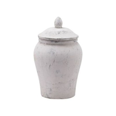 Small Bloomville Stone Ginger Jar 