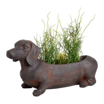 Ernie Sausage Dog Planter