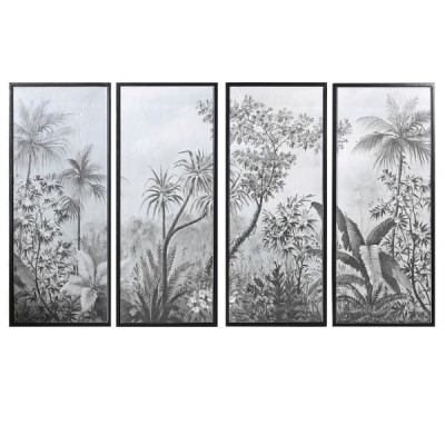 Set Of Four Black And White Palm Pictures