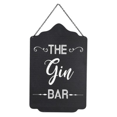 The Gin Bar Plaque