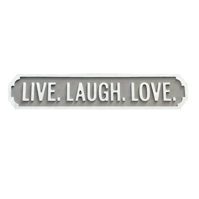 Live Laugh Love Vintage Street Sign